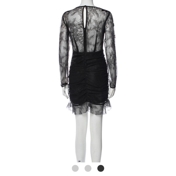 For love and lemons daisy black lace sequin dress NWT size S - Picture 3 of 6